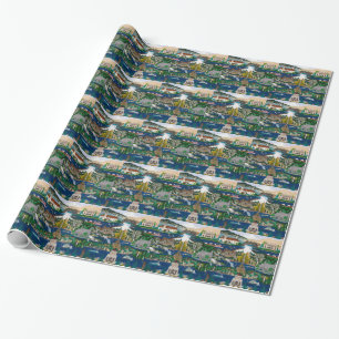 Celebrating the Columbia River Gorge Wrapping Paper