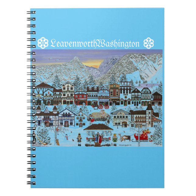 Celebrating the Holidays in Leavenworth Notebook (Front)