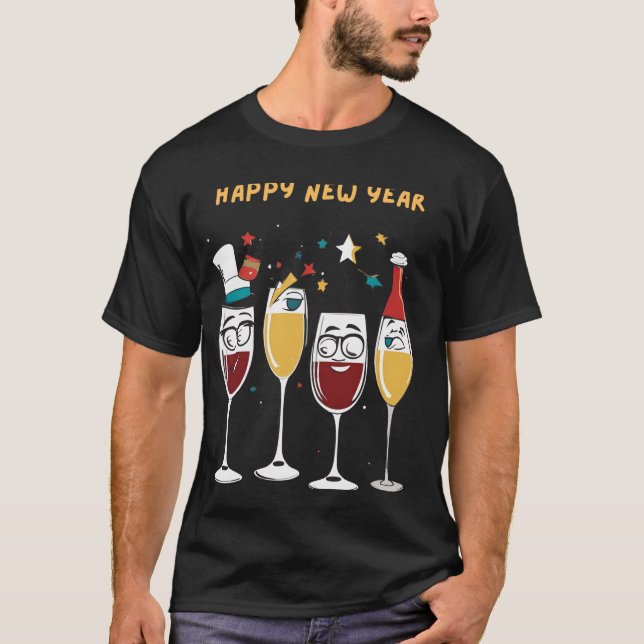 celebrating the New Year T-Shirt (Front)