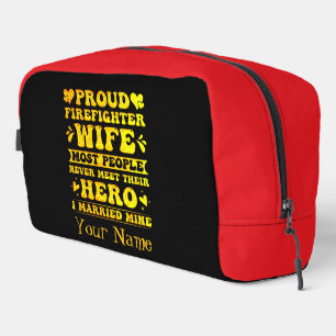 Celebrating the Strength of Firefighter Families Dopp Kit