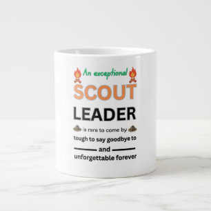 Celebrating the Unforgettable Impact of a Scout  Large Coffee Mug