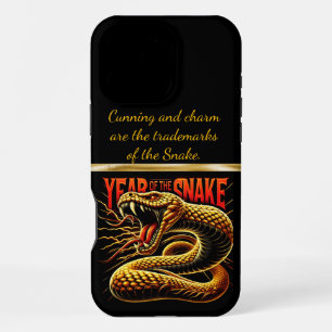 Celebrating the vibrant Year of the Snake in 2025 iPhone 16 Pro Max Case