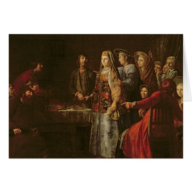 Celebrating the Wedding Agreement, 1777 (Front Horizontal)