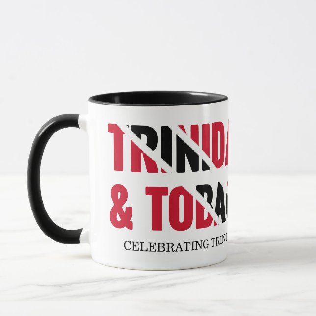 Celebrating TRINIDAD TOBAGO 60th Mug (Left)