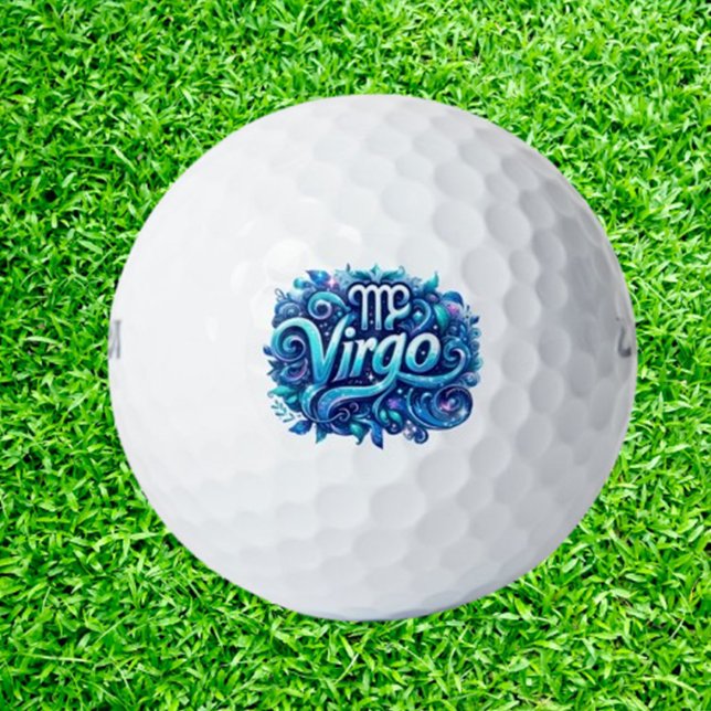 Celebrating Virgo  Golf Balls (Celebrate your special day with friends and dive into fun on the greens!)