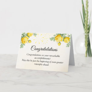 Celebrating Your Remarkable Achievements Card