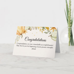 Celebrating Your Remarkable Achievements Card
