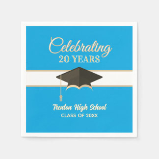 Celebration! 20 Year Class Reunion Napkin