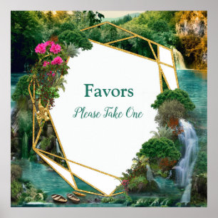 Celebration at the Magical Fantasy Lake Poster