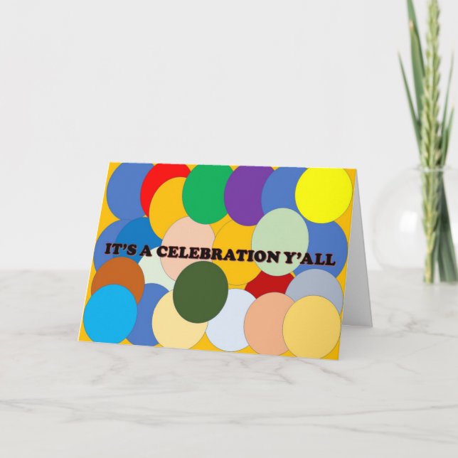 Celebration/Birthday Card (Front)