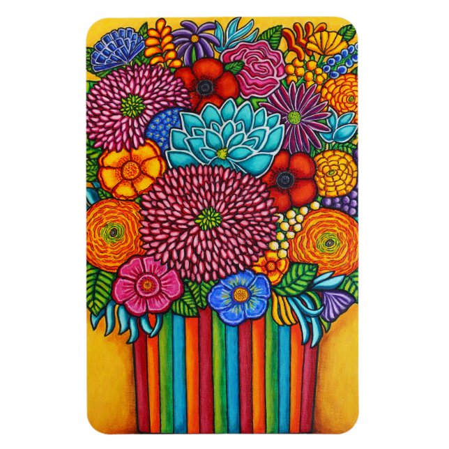 Celebration Bouquet Magnet (Vertical)