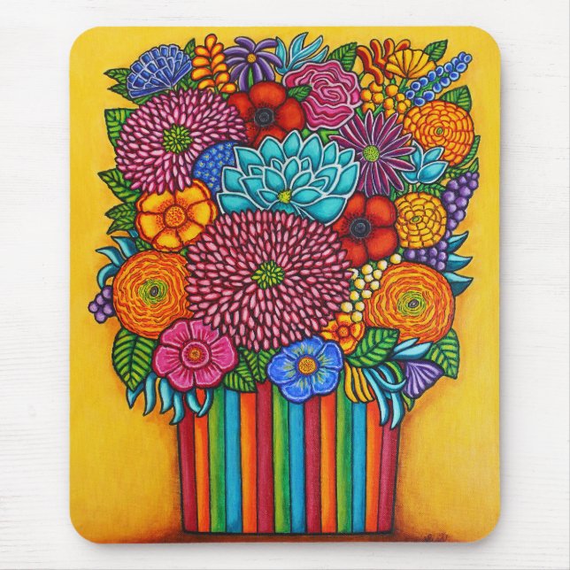 Celebration Bouquet Mouse Pad (Front)
