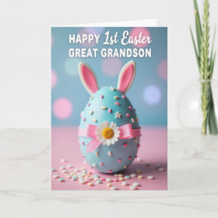 Celebration Bunny Sweet Treat Card