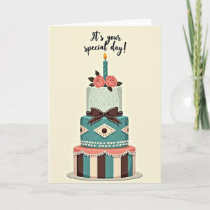 Celebration Cake Day Card