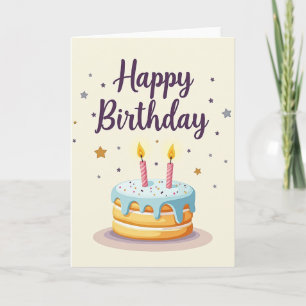 Celebration Cake Image Card