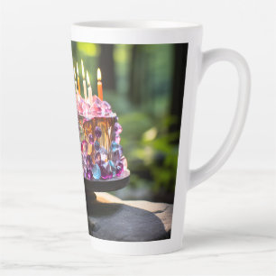 Celebration Cake Latte Mug