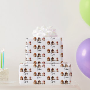 Celebration Cake Trio Wrapping Paper