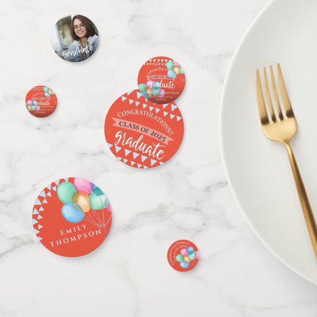 Celebration Class Of 2025 Graduation Party Table Confetti (Group)