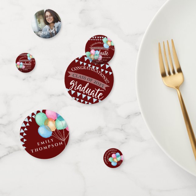 Celebration Class Of 2025 Graduation Party Table Confetti (Group)