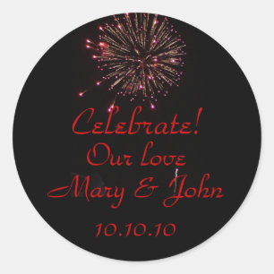 Celebration! Classic Round Sticker