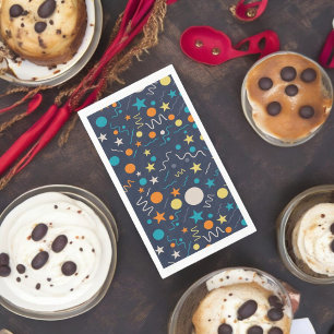 Celebration Confetti Shapes Napkin