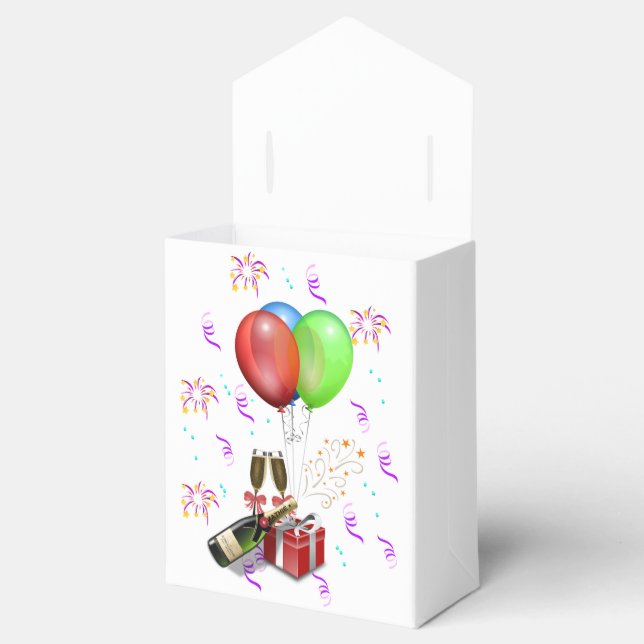 Celebration Decorations Favour Box (Opened)