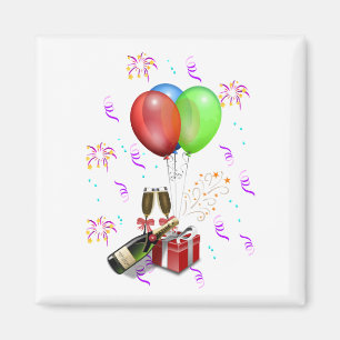 Celebration Decorations Magnet