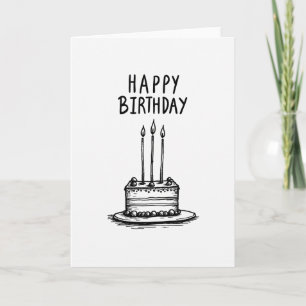 Celebration Dessert Art Card