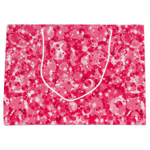 Celebration Dots-16-Pink GIFT BAG L