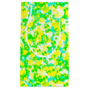 Celebration Dots-17-Lemon Lime GIFT BAG S