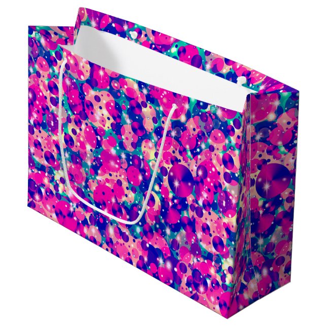 Celebration Dots-4-GIFT BAG L (Front Angled)
