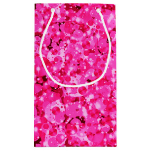 Celebration Dots-9-Hot Pink GIFT BAG S