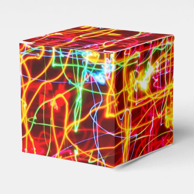 Celebration Fireworks Favor Gift Box (Front Side)