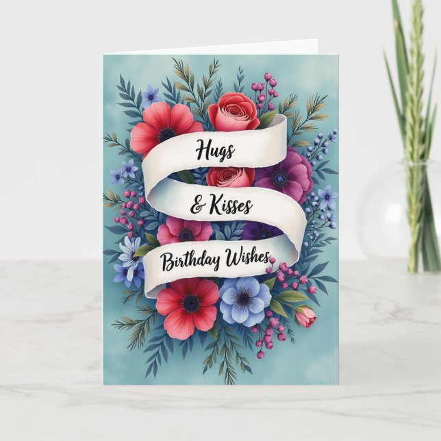 Celebration Floral Card (Front)