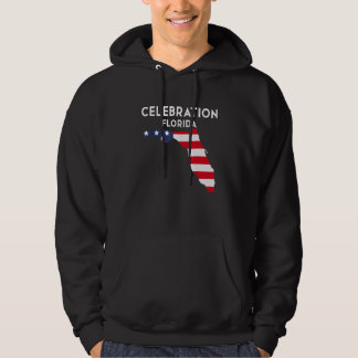 Celebration Florida USA State America Travel Flori Hoodie