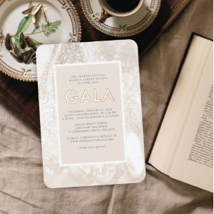 Celebration Gala Foil Invitation