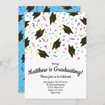 Celebration Graduation Party Colourful