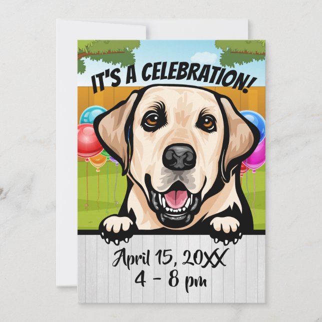 Celebration Invitation (Front)