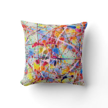 Celebration No. 4 Throw Pillow