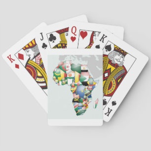 Celebration of African Diversity: Colours of Afric Playing Cards
