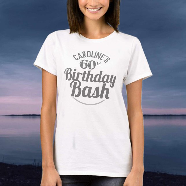 Celebration of Age 60th Birthday T-Shirt (Creator Uploaded)