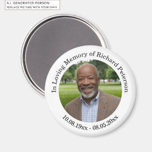 Celebration of Life  1 Special Photo  Magnet
