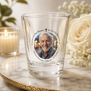 Celebration of Life 1 Special Photo  Shot Glass
