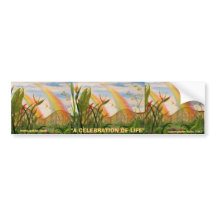 Celebration of Life bumper sticker