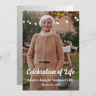 Celebration of Life Card | Eternally Yours QR Code