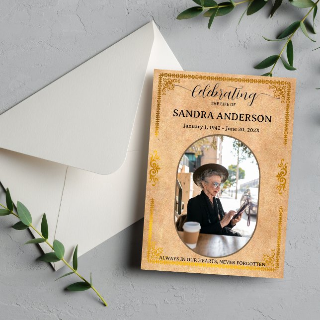 Celebration of Life – Forever In Our Hearts  Program (Celebration of Life Programs – Forever In Our Hearts Template)