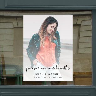 Celebration of Life Funeral Memorial Modern Photo 