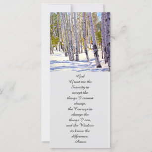 Celebration of Life Funeral Sympathy Memorial Card