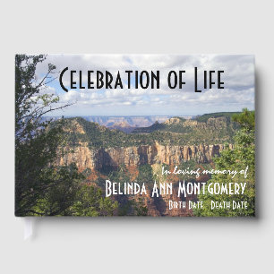 Celebration Of Life Grand Canyon Arizona Memorial Guest Book
