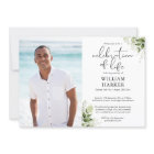 Celebration of Life Greenery Funeral Photo